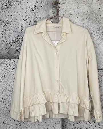 Cabana Living Kachot C 12511 Fløjlsskjorte Off-White